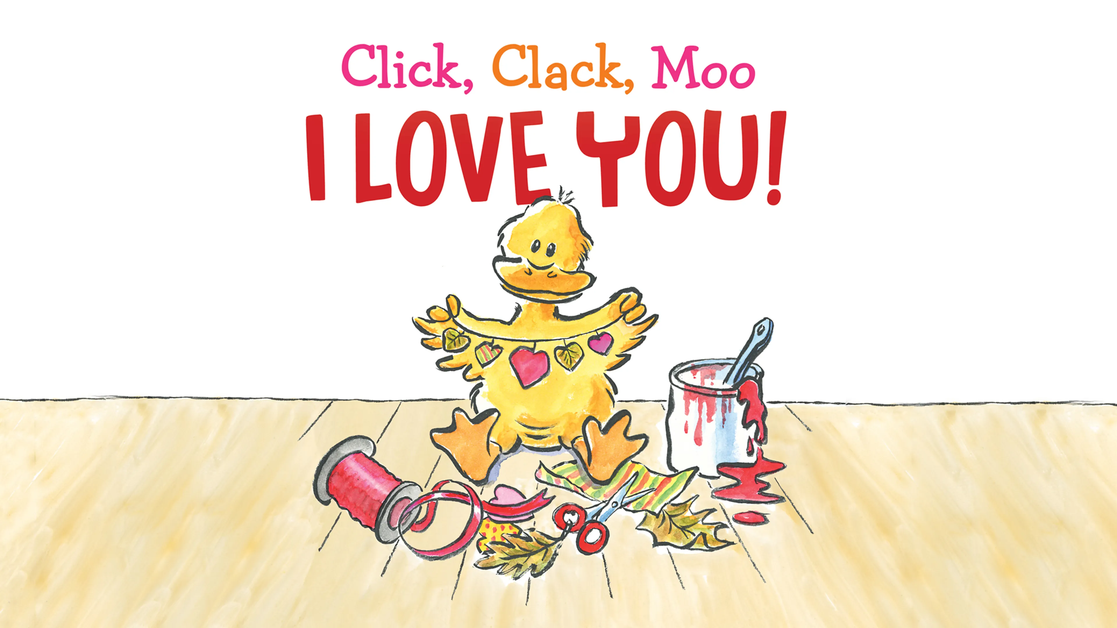 Click, Clack, Moo I Love You! poster